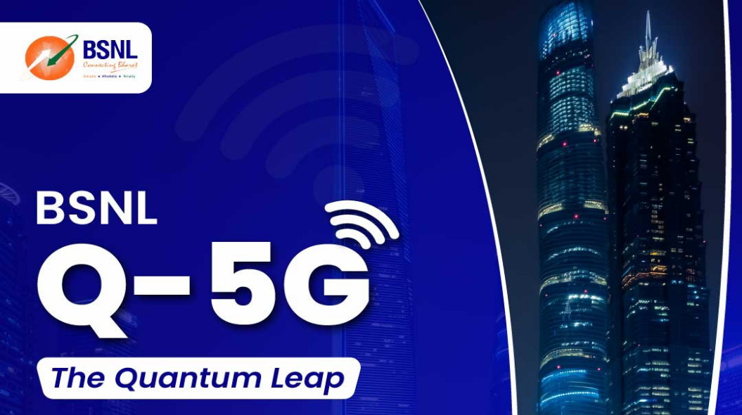 BSNL Shocks India with SIM-less 5G Launch – Quantum 5G is Here to Break the Internet.