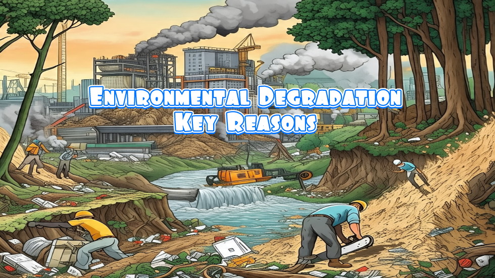 मनुष्य की विलासिता वाली इच्छाएं बन रही है पर्यावरण का राक्षस~Environmental degradation and preventive measures