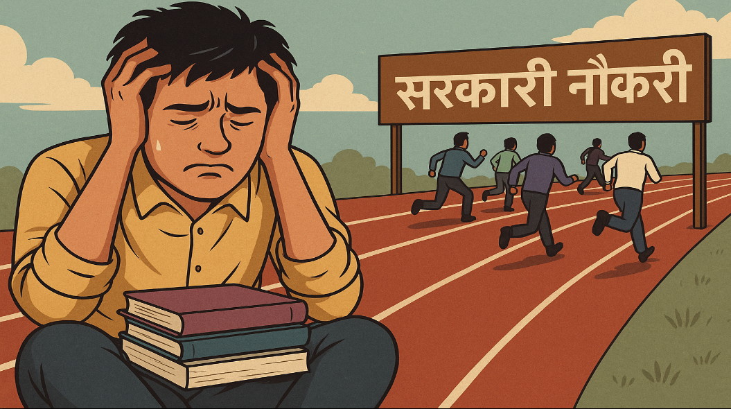 सरकारी नौकरी का पागलपन: क्या वाकई ये सपना है या समाज का दबाव?