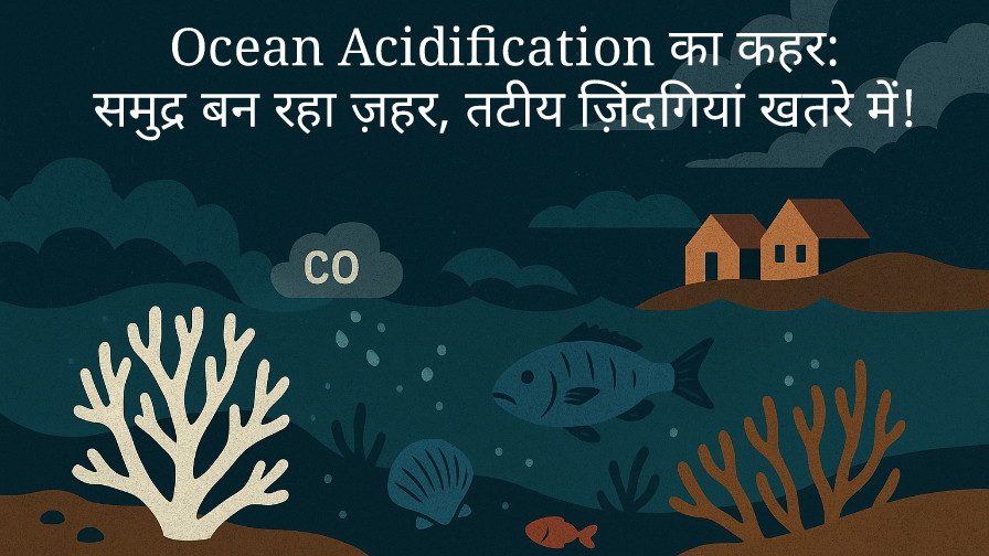Ocean Acidification का कहर: समुद्र बन रहा ज़हर, तटीय ज़िंदगियां खतरे में!”